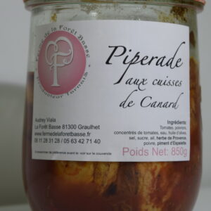 Piperade de canard 850g