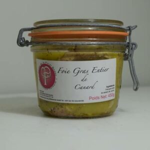 Foie gras entier 450g (8-9 parts)