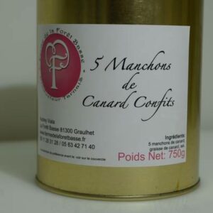 5 manchons confits 750g